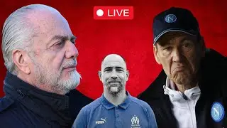 Esonero Garcia e nuovo allenatore Napoli 🔴 Maratona LIVE su CalcioNapoli24