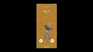 Samsung A72 Incoming Call (Screen Video)