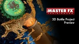Photoshop 3D Bottle Project