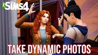 Dynamic Sims 4 photos without Mods and Cheats | Sims 4 Tutorials