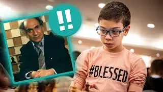 Faustino Oro SACRIFICA como MIKHAIL TAL para DESTROZAR este GRAN MAESTRO de AJEDREZ