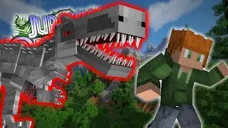 NIGHT TIME ATTACK!!! | Jurassic World Evolution | EP9 (Jurassic World Minecraft Series)