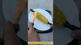 FAST EASY MICROWAVE CORN ON THE COB RECIPE #cornonthecob #corn #food