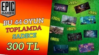 Epic's Holiday Sale: 44 Games for Just 300 TL! | Yes, a Small Library for Only 300 TL!