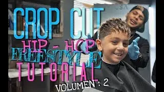 Must Watch Kids Crop Cut FreeStyle Tutorial by AROD the barber !! SPANISH