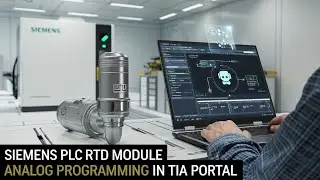 Siemens S7-1200 PLC || SB 1231 RTD temperature module Programming 