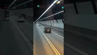 Tunnel road in Hong kong #youtubeshorts