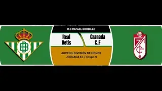 Jornada 15 Temporada 24/25 Betis DH vs Granada CF