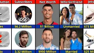 Comparison: Ronaldo Vs Messi