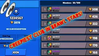 I FOUND A WEIRD CLUB IN BRAWL STARS! (NOT CLICKBAIT)