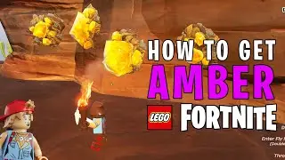How to get Amber in LEGO Fortnite