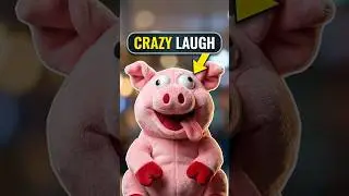 CRAZY Piggy Toy Laughing Like... Um... CRAZY!