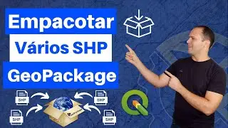 Empacotar vários Shapefiles em um único GPKG