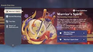 Warrior's Spirit [part 3] ▢ Pre-quest and Duel: Hard & Pro [GENSHIN IMPACT]
