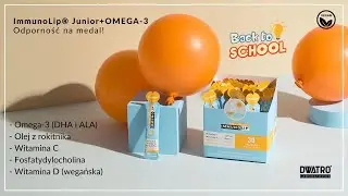 ImmunoLip® Junior+OMEGA 3 - Odporność na medal | Liposomalne suplementy diety