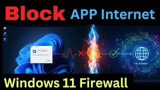 How to Block a Program from Internet Access in Windows 11 Firewall | Step-by-Step Guide