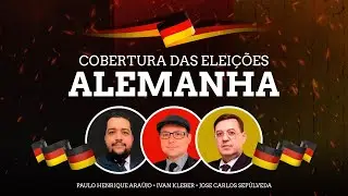 Cobertura do resultado eleições na Alemanha