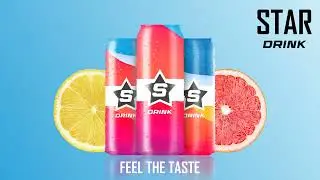 Motion Design Demonstration: Star Drink [Layer Lemonade Challenge]