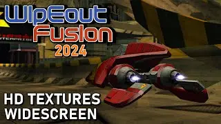 WipEout Fusion HD Textures & Widescreen Fix Review