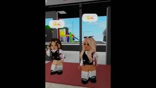 Ela finalmente revelou ser a filha do presidente, e as valentonas tentaram ser perdoadas#roblox