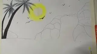 oil pastel drawing video|| nature oil pastel drawing #drawingvideo ||nature drawing step by step