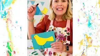 Just Add Glitter | Simple Bird Project