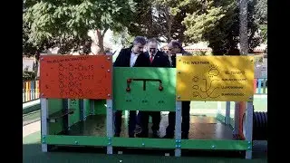 El parque infantil de la Plaza de Hispanoamérica, ya es una realidad