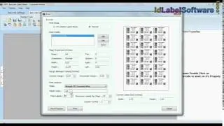 Design & print barcode labels with different fonts