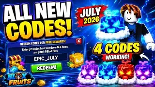 NEW Blox Fruits Codes July 2026 🔥 All Working Codes + Free XP Boost (Roblox)
