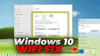 Fix WiFi not showing in settings on windows 10 | fix missing WiFi | Wifi Not Working Windows 10
