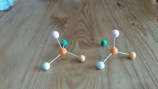 Des molécules énantiomères