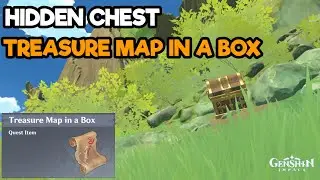 Hidden Chest In Treasure Map In Box - Genshin Impact