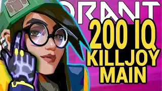 200 IQ KILLJOY PLAYS - Valorant Killjoy Clutch Guide w/ Tips and Tricks (Bind, Split, Haven, Ascent)