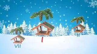 Снегирь и синичка