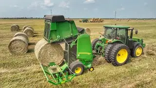 Out in the Hay Fields