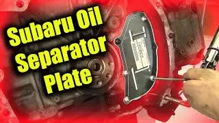 Subaru Oil Separator Plate