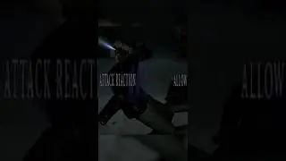 When Attack Reactions are Turned On #residentevil #residentevil6 #meme