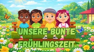Frühlingslied für Kinder 🌷 Meine Freunde und ich | QidzMix