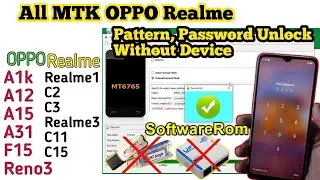 Oppo Realme All model flash Pattern Password Unlock Offline Softwarerom