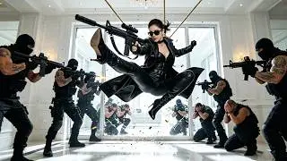 Action Movie:Terrorists Storm a Mansion and Take Hostages, Unaware an Elite Cop Is Inside 💥
