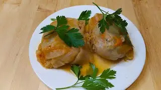 Голубцы с капустой и фаршем. Ну очень вкусно.