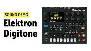Elektron Digitone Sound Demo (no talking): Ambient, Dub Techno and IDM Patches
