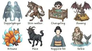 Every Mythical Creature That Mimics Humans Explained in 21 Minutes