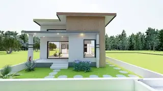 VILLA BASSE 3 PIECES HAUT STANDING SUR 300 m2 / ARCHITECTURE ANIMATION LUMION