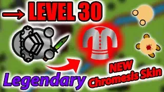 UNLOCK NEW CHROMESIS SKIN LEVEL 30 SURVIVR PASS 2 LOADOUT | SURVIV.IO