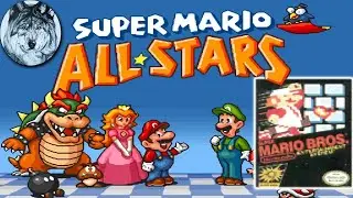 Super Mario All-Stars (SNES). Part 1/4. Super Mario Bros. 1. Игры 90-х. Longplay.