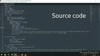 Python QR code based Attendance System with database