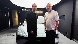 Lotus design boss Ben Payne about the new Lotus Emeya!