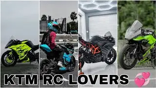 KTM RC LOVERS THIS VIDEO FOR YOU 💖 #bikereels #ktm #rc390 @toxicenthusiast