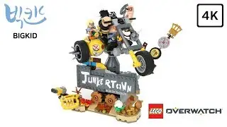 LEGO Overwatch 75977 Junkrat & Roadhog - Lego Speed Build 4K